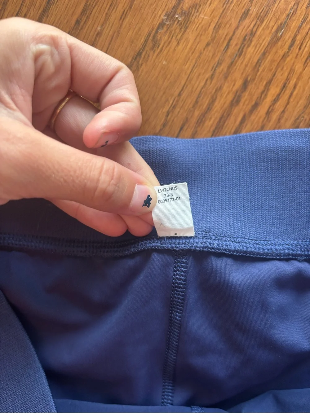 Lululemon swiftly tech high rise skirt tennis night sea blue size 12